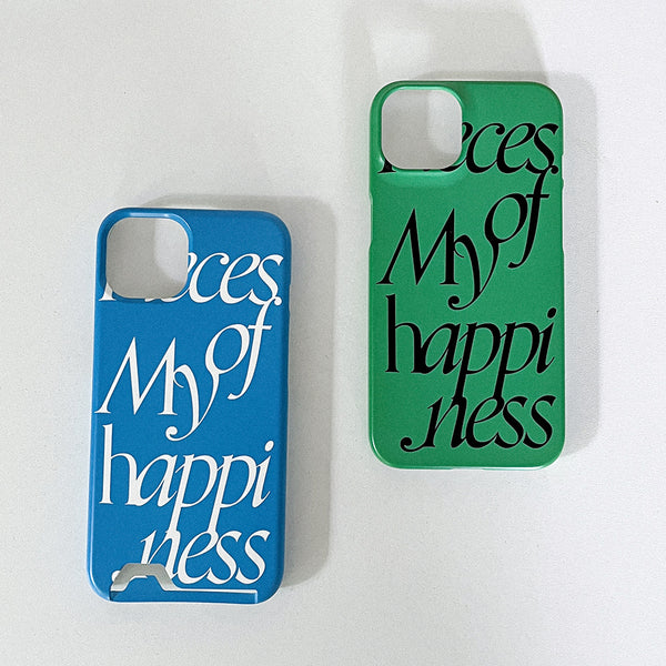 [Mademoment] Pieces Of Lettering Design Phone Case