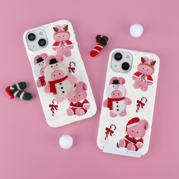 [THENINEMALL] Pattern Happy Holiday Windy Hard Phone Case (2 types)