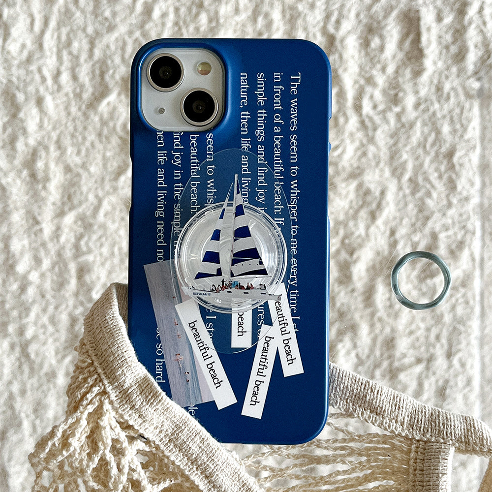 [Mademoment] Whisper Wave Design Phone Case