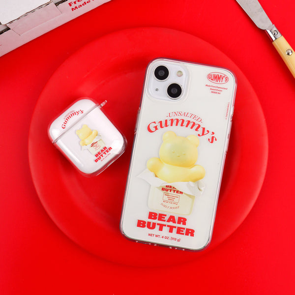 [THENINEMALL] Butter Gummy Clear Phone Case (3 types)