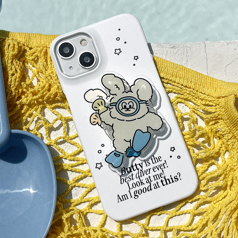 [Mademoment] Best Diver Butty Design Phone Case