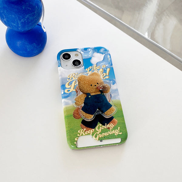 [THENINEMALL] Bubble Gummy Hard Phone Case (2 types)