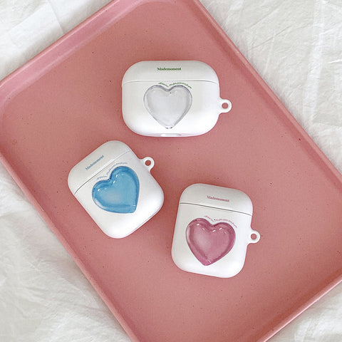 [Mademoment] Pure Love Design AirPods Case