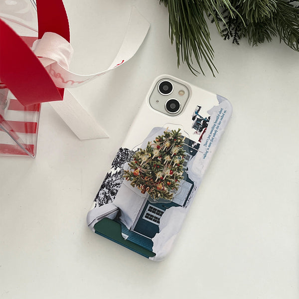 [Mademoment] Beautiful Snow Pile Design Phone Case