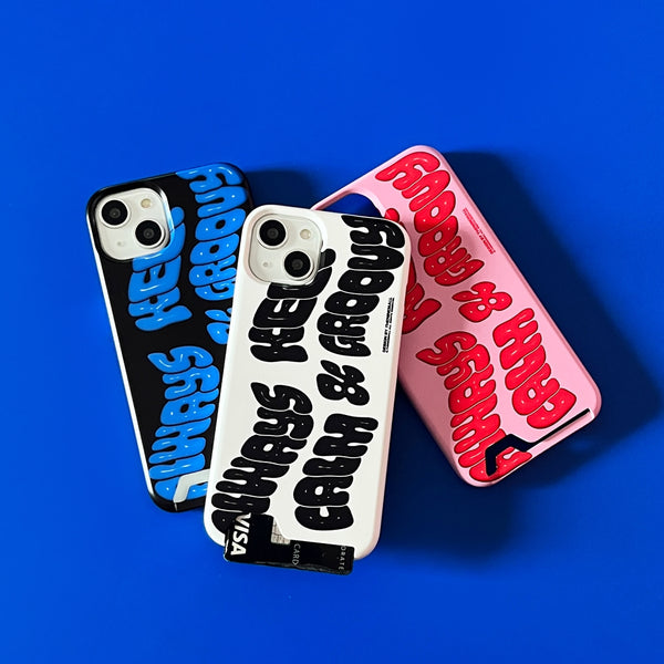 [THENINEMALL] Calm And Groovy Hard Phone Case (2 types)