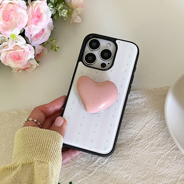 [Mademoment] Mini Tulip Pattern Design Bumper Phone Case