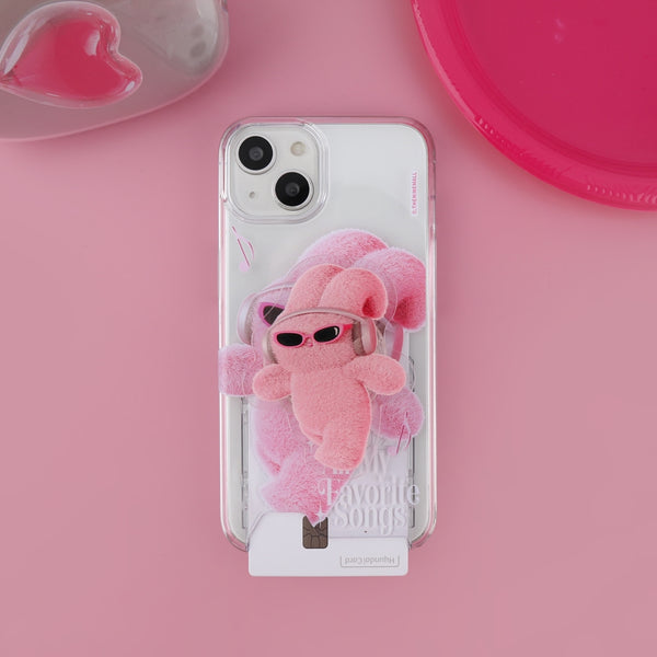 [THENINEMALL] Windy Favorite Songs Clear Phone Case (3 types)