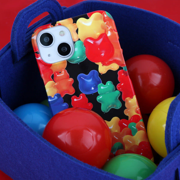 [THENINEMALL] Gummy Balloon Party Hard Phone Case (2 types)