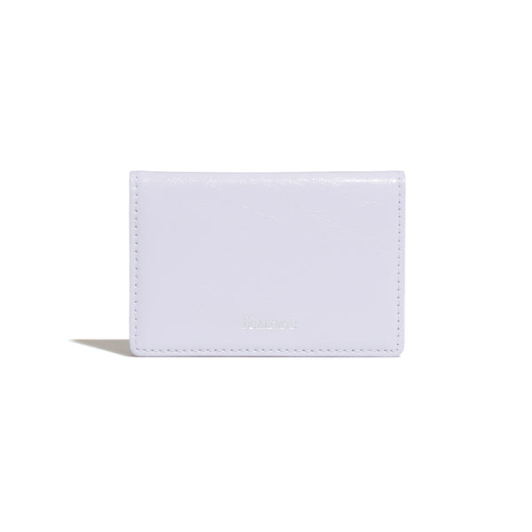 [Fennec] CRINKLE SOFT CARD CASE - FOG LAVENDER