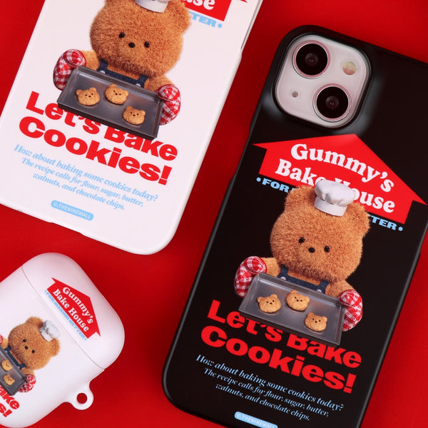 [THENINEMALL] Cookie Gummy Hard Phone Case (2 types)