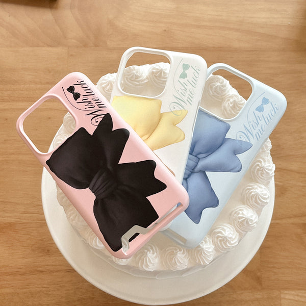 [Mademoment] Big Wish Ribbon Design Phone Case