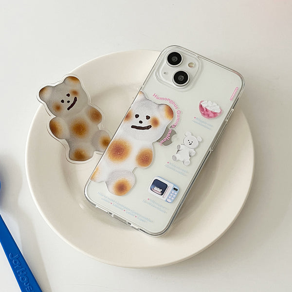 [THENINEMALL] Recipe Gummy Mallow Clear Phone Case (3 types)