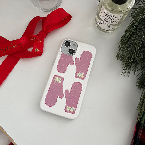 [Mademoment] Keep Warm Mittens Design Phone Case