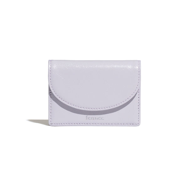 [Fennec] CRINKLE HALFMOON ACCORDION POCKET - FOG LAVENDER