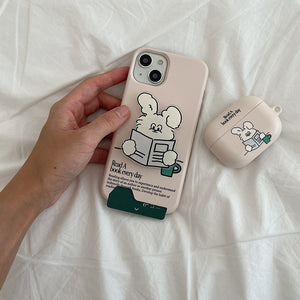 [Mademoment] Reading Butty Design AirPods Case