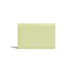 [Fennec] CRINKLE SOFT CARD CASE - SAGE MINT