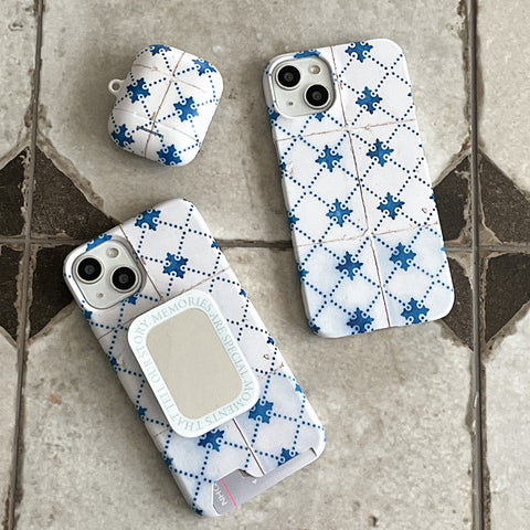 [Mademoment] Old White Tile Design AirPods Case