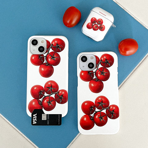 [Mademoment] Red Tomato Design Phone Case