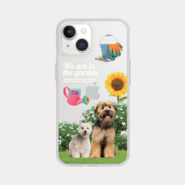 [Mademoment] Grow A Garden Design Clear Phone Case (3 Types)