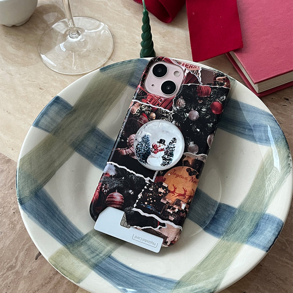 [Mademoment] Collage Shiny Holiday Design Phone Case