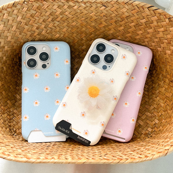 [Mademoment] Pure Daisy Pattern Design Phone Case