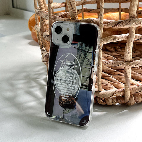 [Mademoment] Afternoon Bus Design Glossy Mirror Phone Case