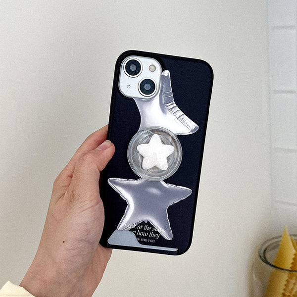 [Mademoment] Balloon Shinning Star Design Phone Case