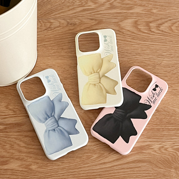 [Mademoment] Big Wish Ribbon Design Phone Case