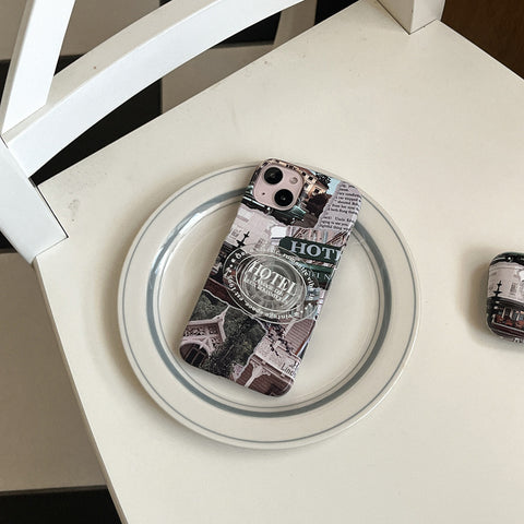 [Mademoment] Collage Hotel Design Phone Case