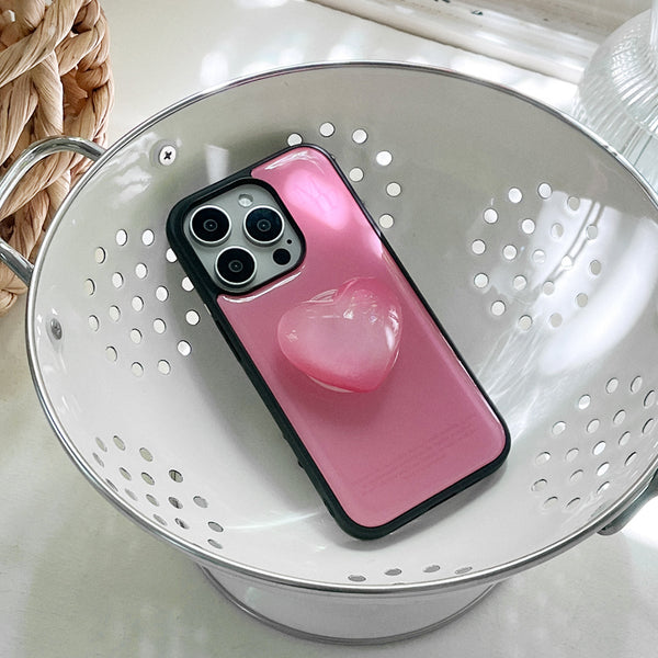 [Mademoment] Blossom Plain Design Bumper Phone Case