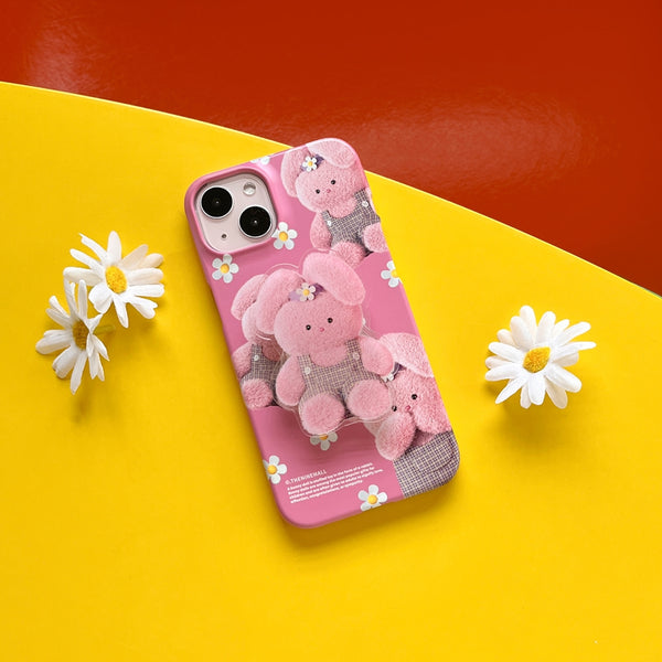 [THENINEMALL] Daisy Hair Tie Windy Hard Phone Case (2 types)