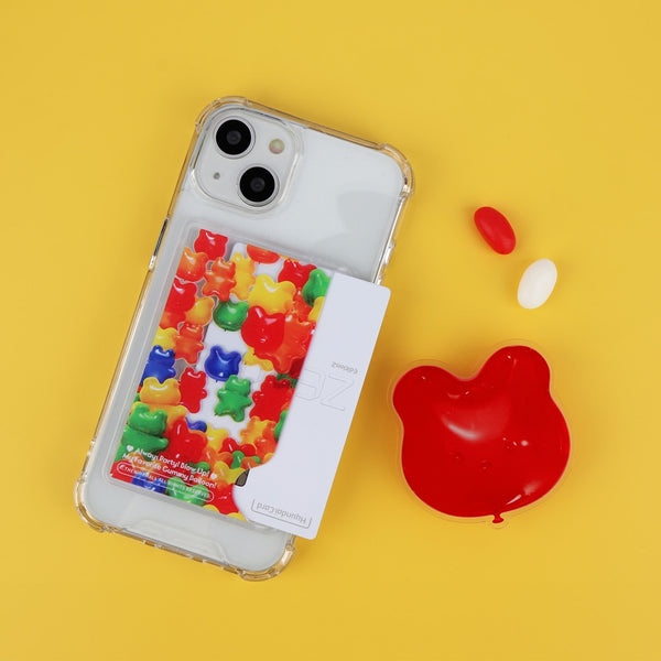 [THENINEMALL] Gummy Balloon Party Clear Phone Case (4 types)