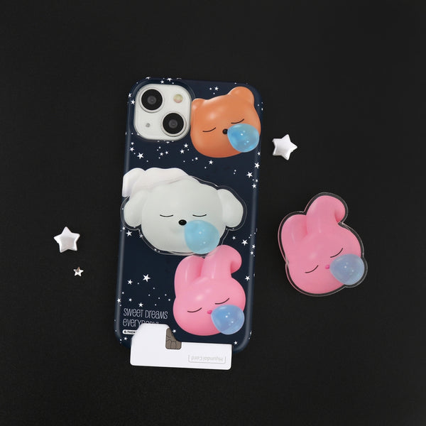 [THENINEMALL] Pattern Sweet Dreams Hard Phone Case (2 types)