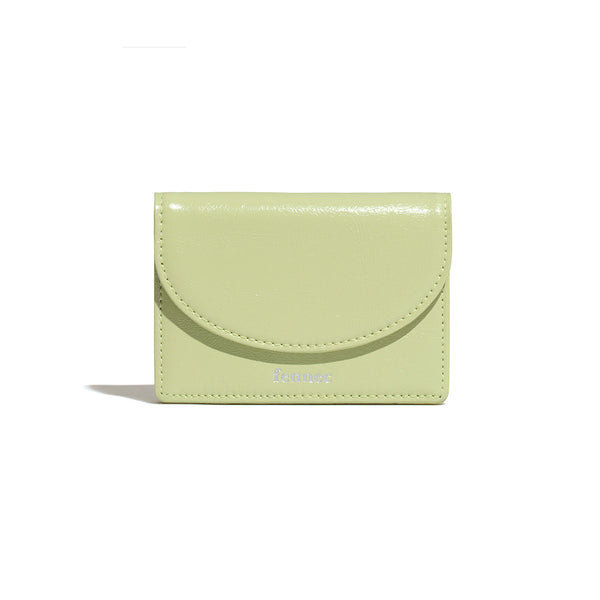 [Fennec] CRINKLE HALFMOON ACCORDION POCKET - SAGE MINT