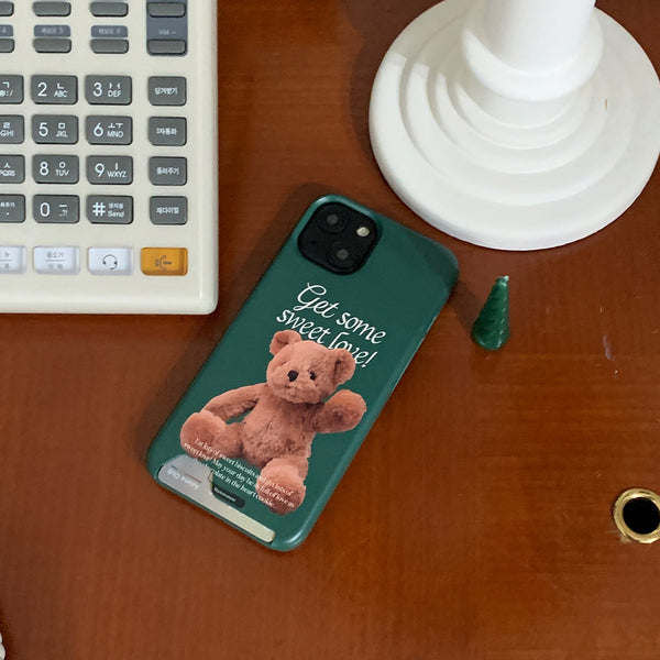 [Mademoment] Sweet Some Teddy Design Phone Case