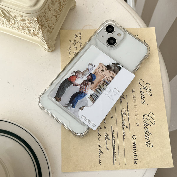 [Mademoment] Joyful Day Design Clear Phone Case (4 Types)