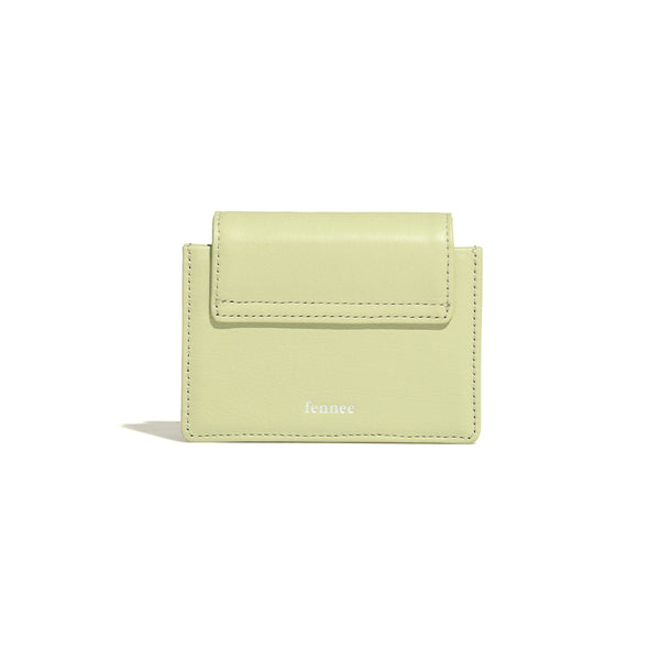 [Fennec] CIRCLE PADDING ACCORDION POCKET - SAGE MINT