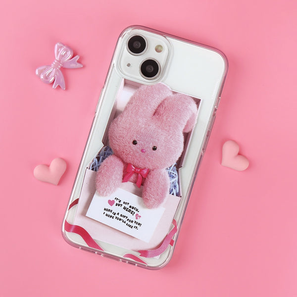 [THENINEMALL] Present Windy Clear Phone Case (3 types)