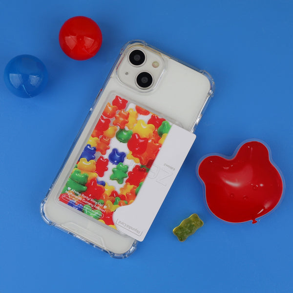 [THENINEMALL] Gummy Balloon Party Clear Phone Case (4 types)