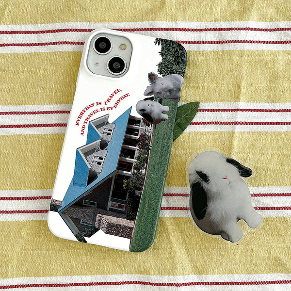 [Mademoment] House Rabbit Design Phone Case