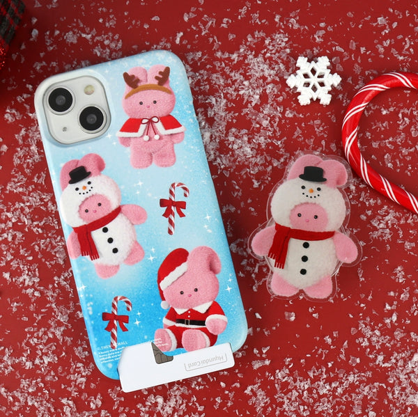 [THENINEMALL] Pattern Happy Holiday Windy Hard Phone Case (2 types)