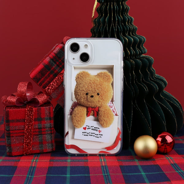 [THENINEMALL] Present Gummy Clear Phone Case (3 types)