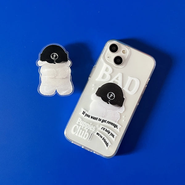 [THENINEMALL] Bad Puppies Club Clear Phone Case (3 types)