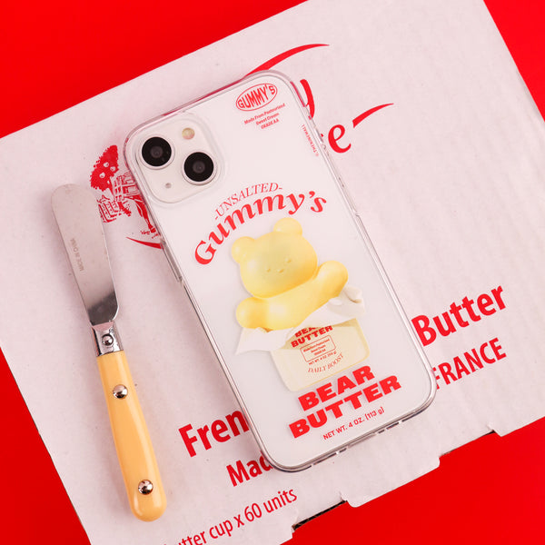 [THENINEMALL] Butter Gummy Clear Phone Case (3 types)