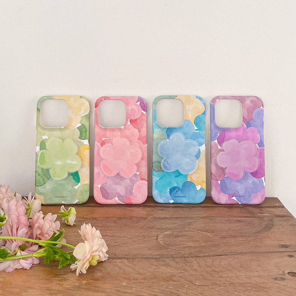 [Mademoment] Dreamy Pond Splash Design Phone Case