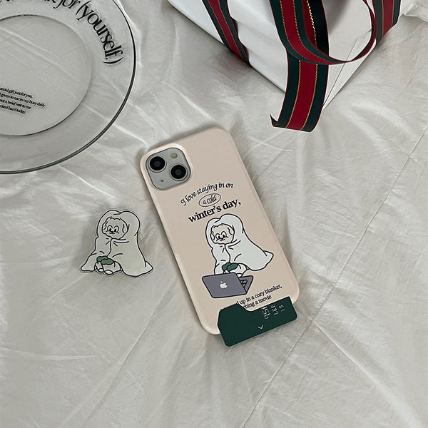 [Mademoment] Rest At Home Butty Design Phone Case