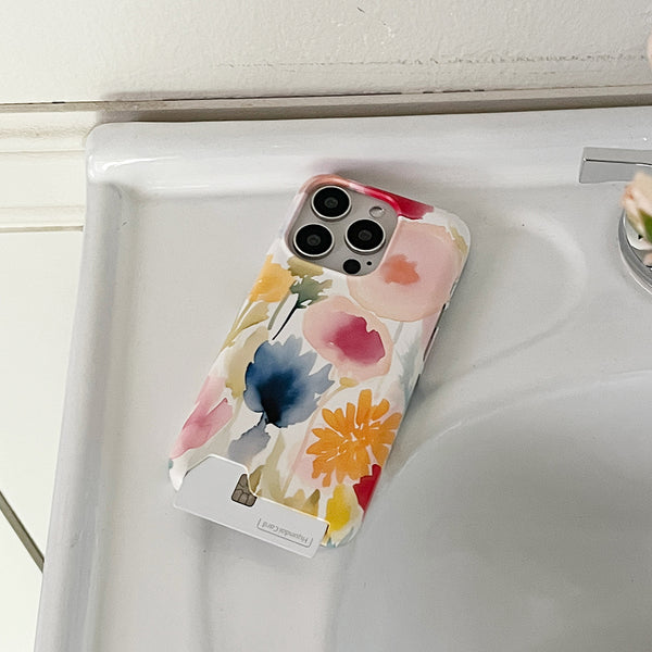 [Mademoment] Iris Garden Design Phone Case