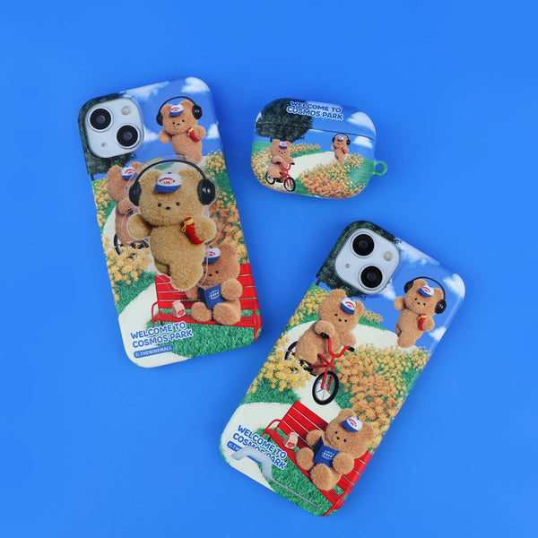 [THENINEMALL] Welcome To Cosmos Park Hard Phone Case (2 types)