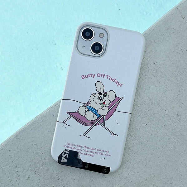 [Mademoment] Off Today Butty Design Phone Case