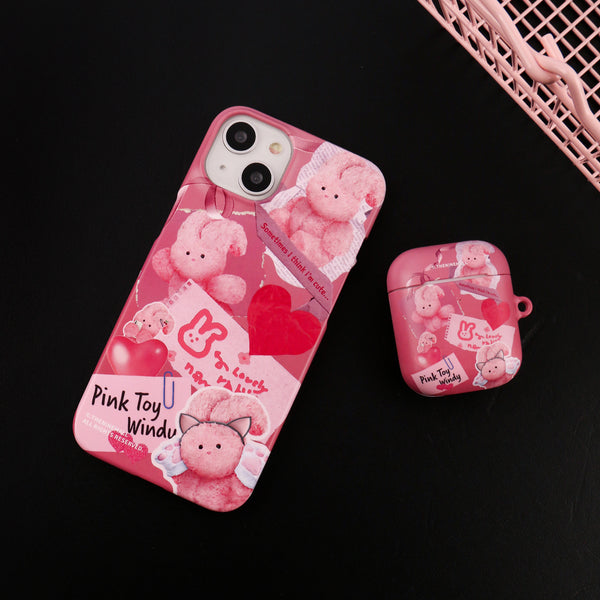 [THENINEMALL] Windy Collage AirPods Hard Case